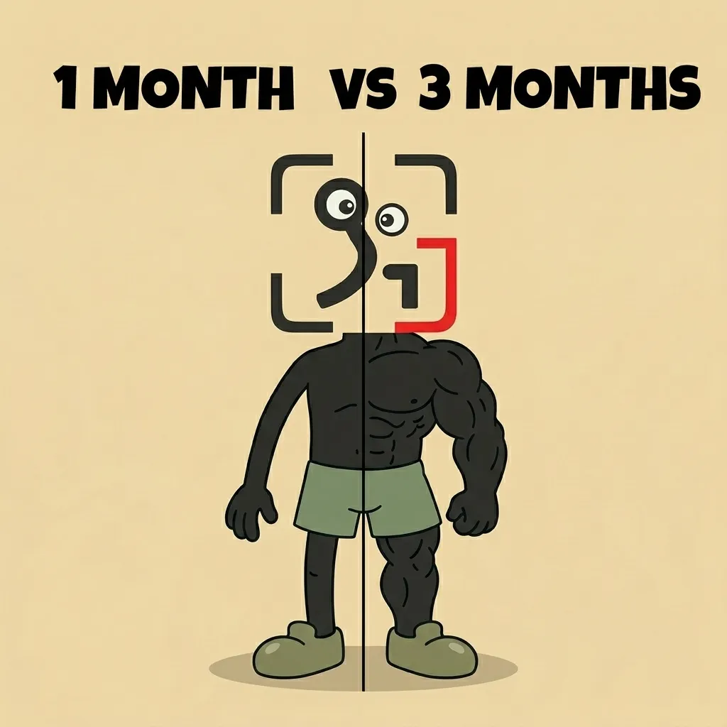 1 Month vs 3 Months