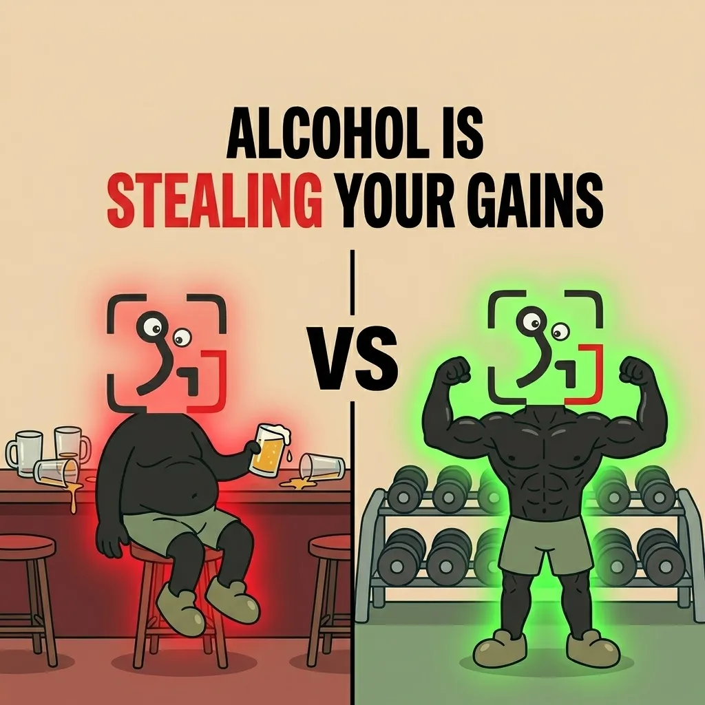 Alcohol Is Stealing Your Gains