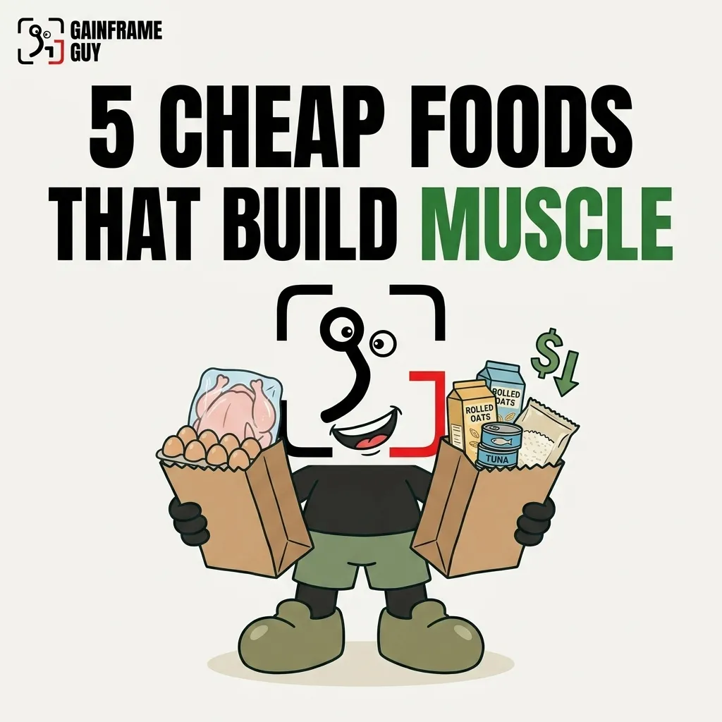 5 Cheap Foods That Build Muscle