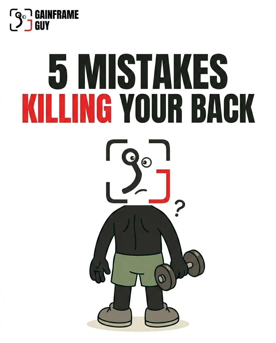 5 Mistakes Killing Your Back