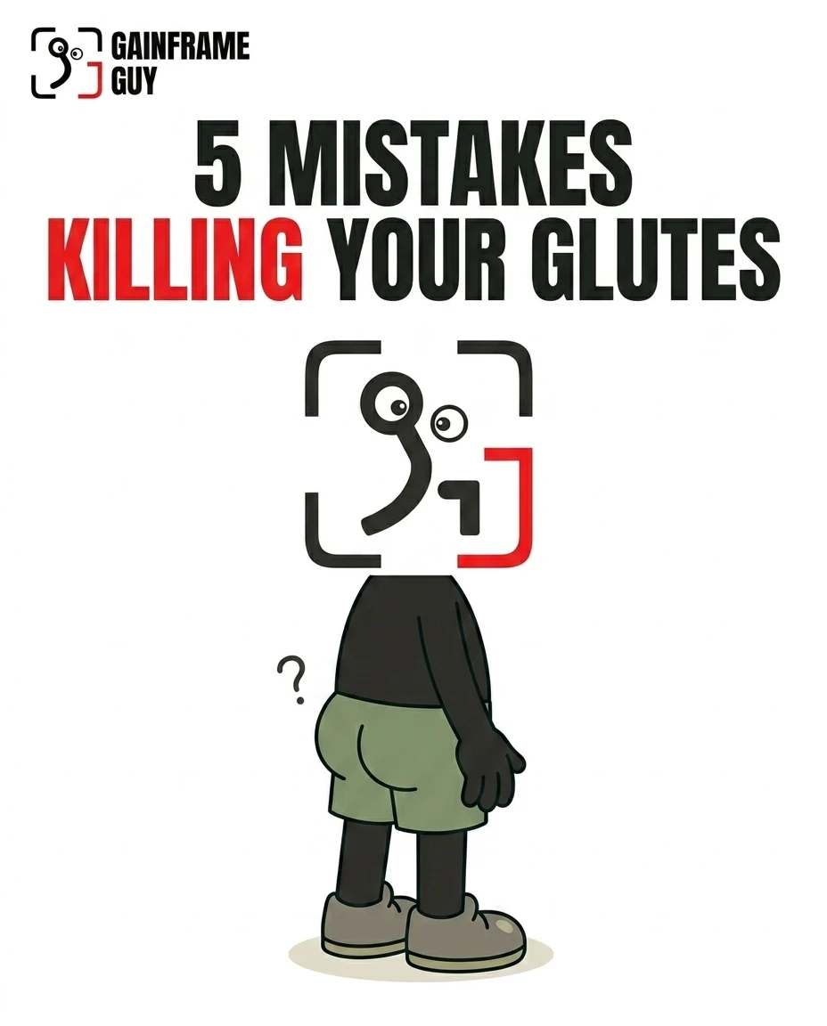 5 Mistakes Killing Your Glutes