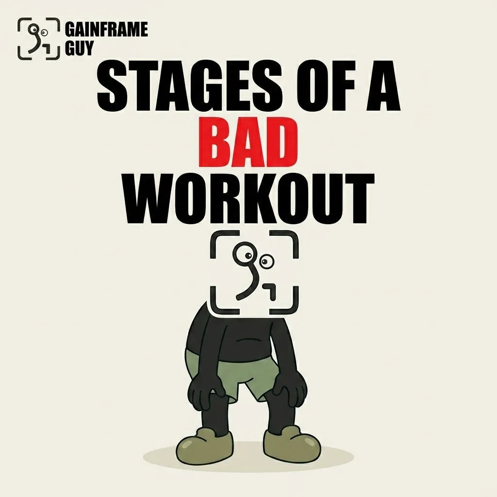 Stages of a Bad Workout