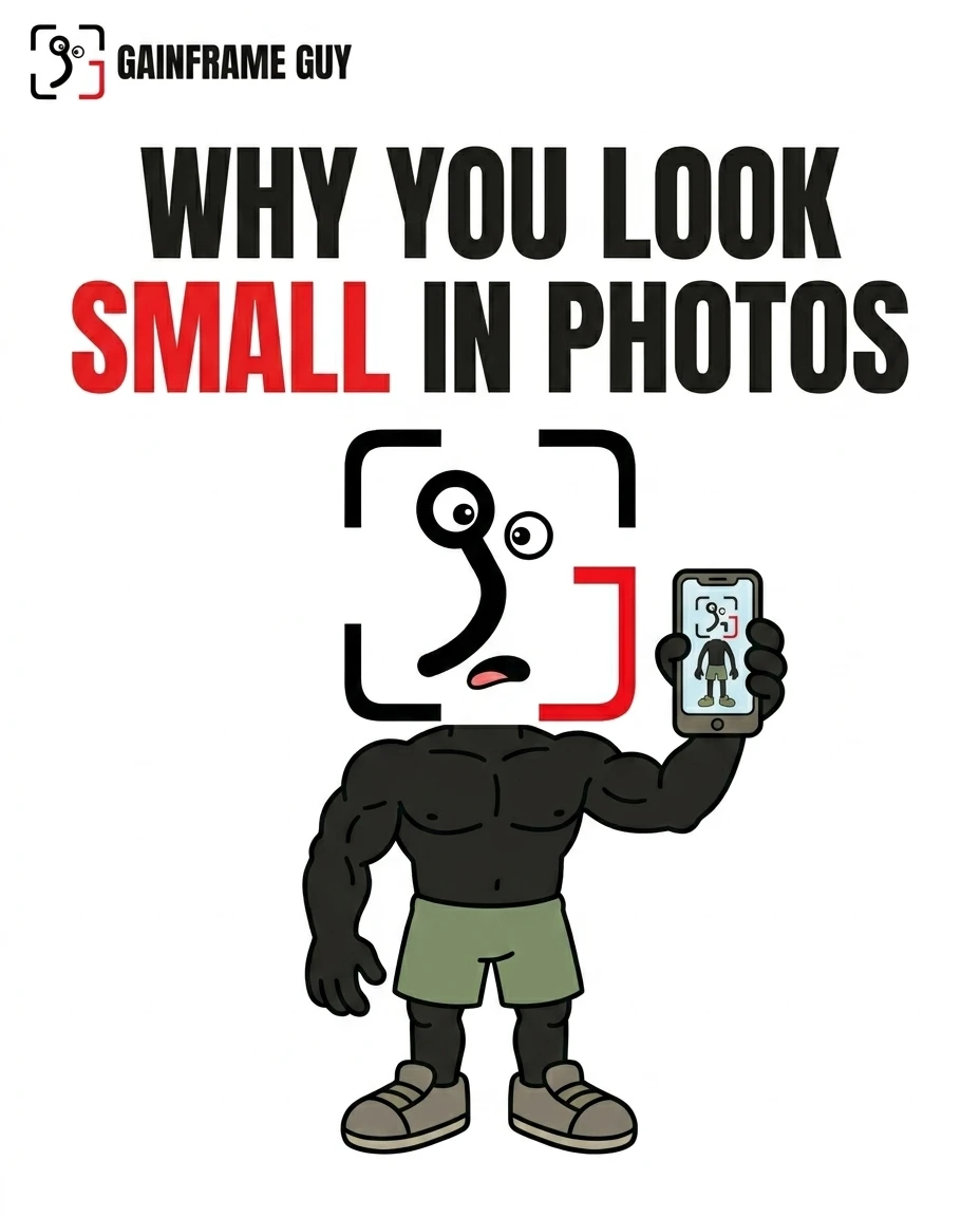 Why You Look Small in Photos