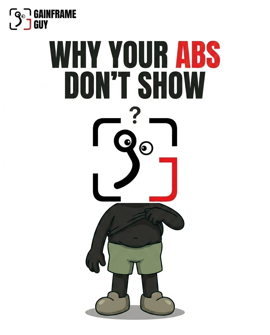 Why Your Abs Don't Show