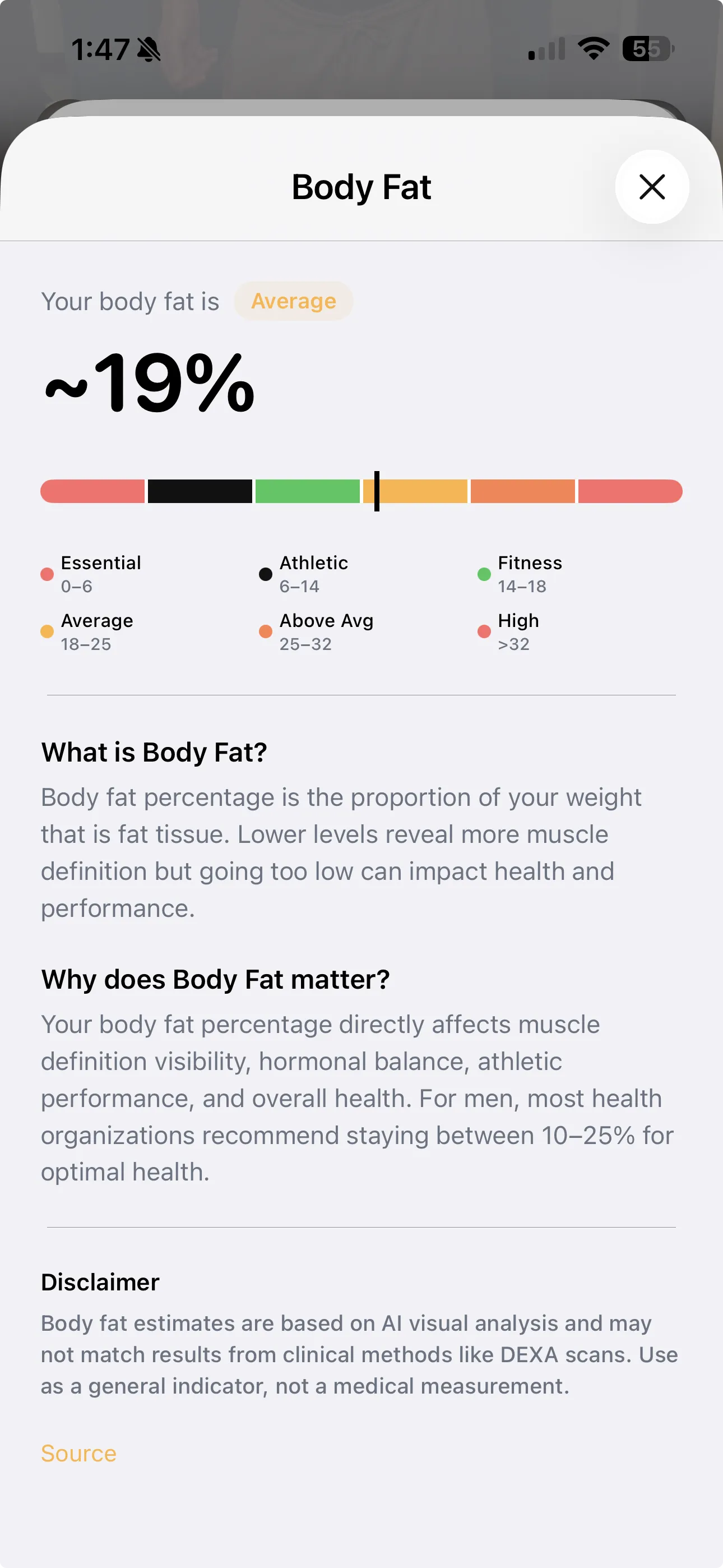 How to Calculate Body Fat From a Photo Using AI (2026 Guide) | GainFrame