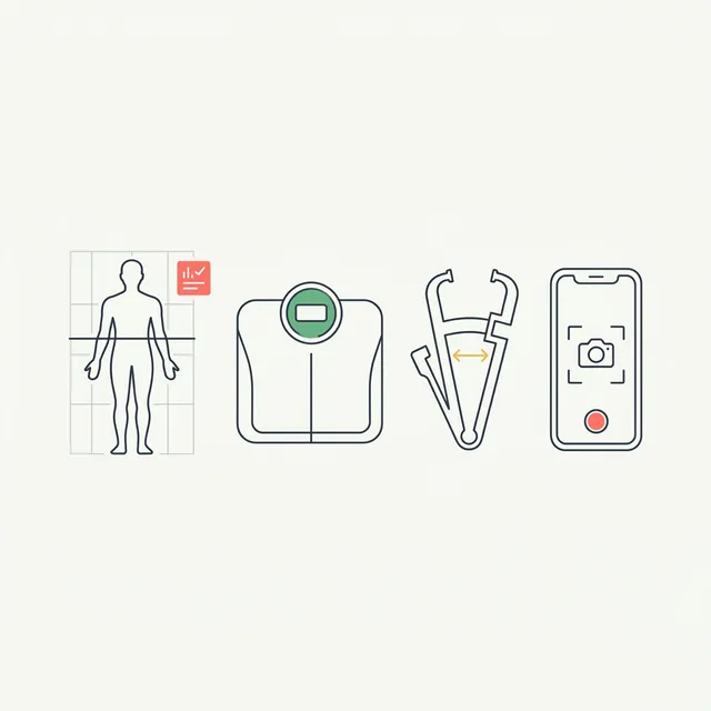 Overview of all the main ways to measure body fat — smart scale, underwater weighing, Bod Pod, DEXA, and phone camera
