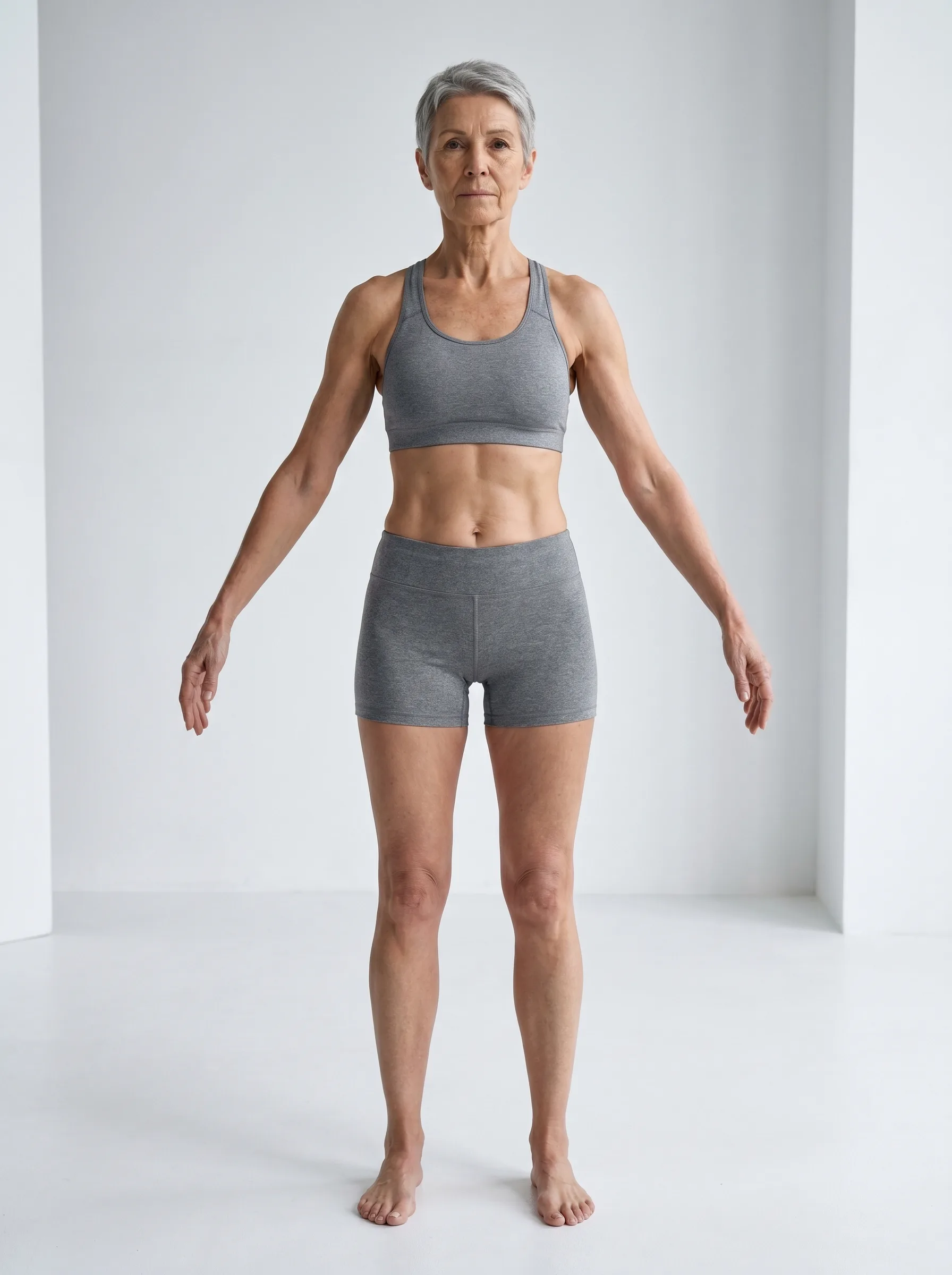 18% body fat woman in their 60s