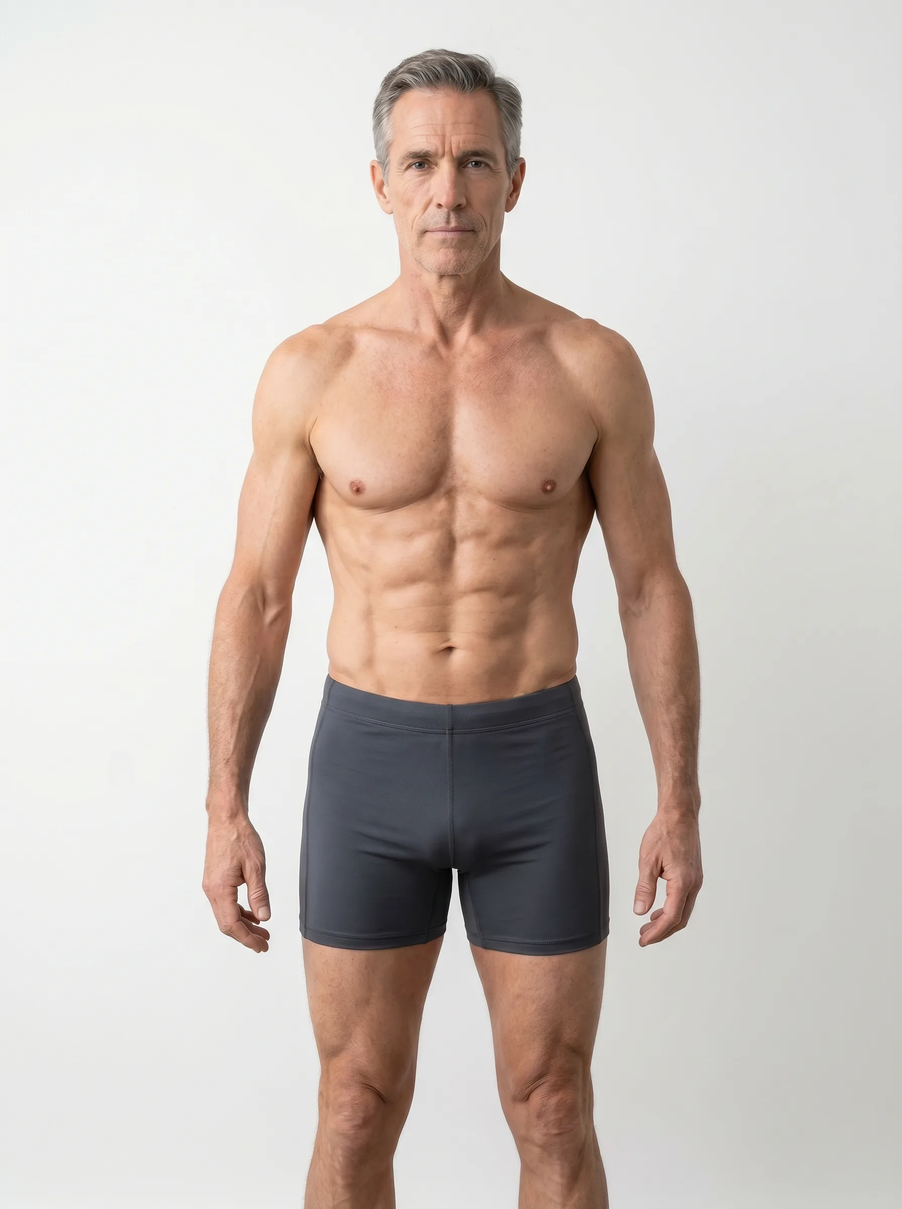 8% body fat man in their 50s